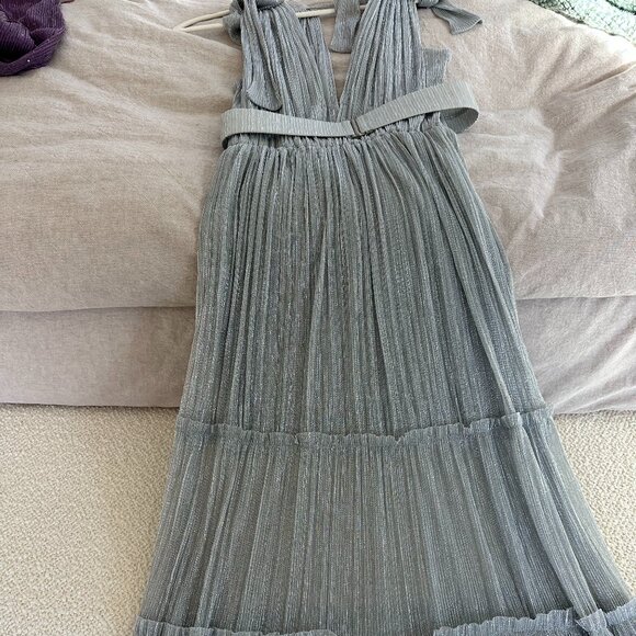 Sabina Musayev Helena Dress in Silver (XS) - Picture 4 of 6